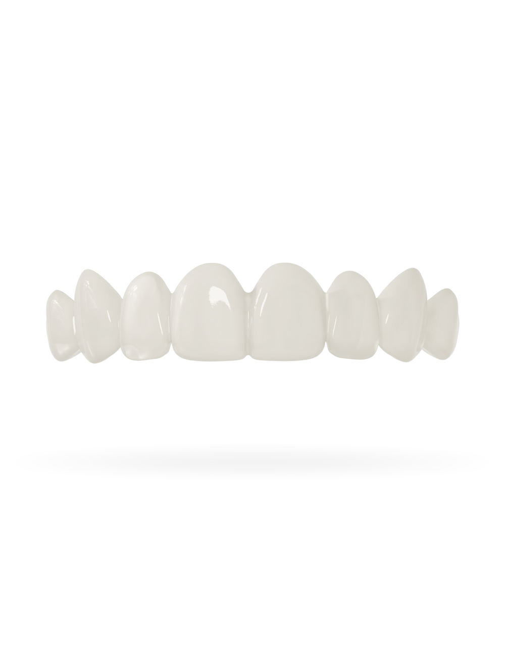 Veneera Custom-made teeth-Veneer white, for upper lower jaw. Perfect teeth. Cost-effective Veneer. Pop-on dentures